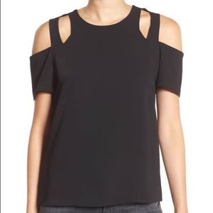 Excellent Condition Cold Shoulder Top Medium